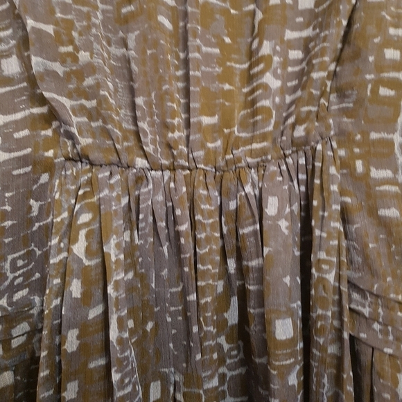 Lucky Brand women's blue lined gauze size small dress NWT - Picture 8 of 11